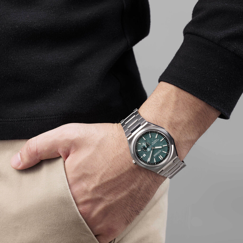 Montre Citizen Tsuyosa Nj0180 Vert - Montres Homme | Histoire d’Or