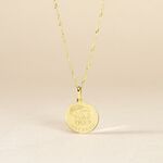 Pendentif Jannila Zodiaque Or Jaune - Cadeaux de naissance Enfant | Histoire d&rsquo;Or