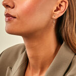 Boucles D'Oreilles Pendantes Marcelino Or Bicolore - Boucles d'oreilles pendantes Femme | Histoire d&rsquo;Or