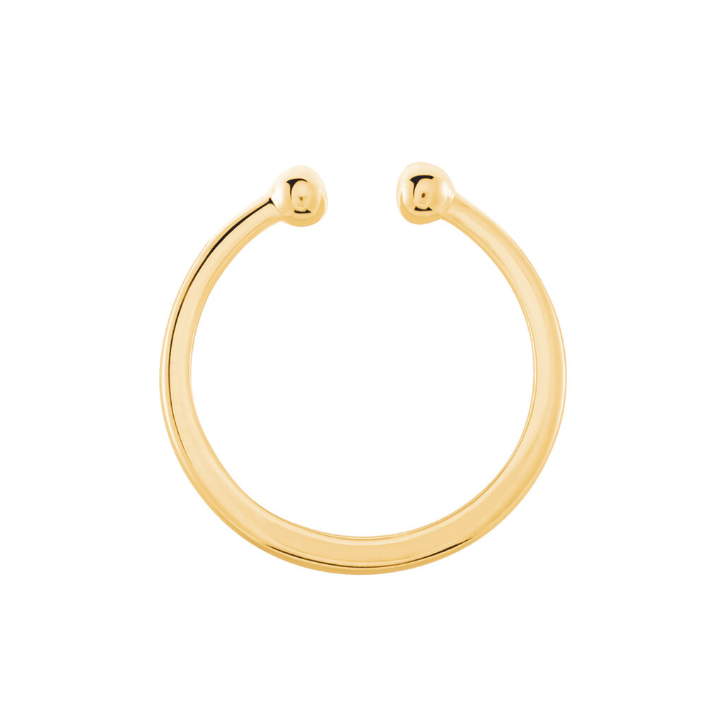 Bague Plaqu&eacute; Or Jaune Zaelie - Bagues fantaisie Femme | Histoire d&rsquo;Or