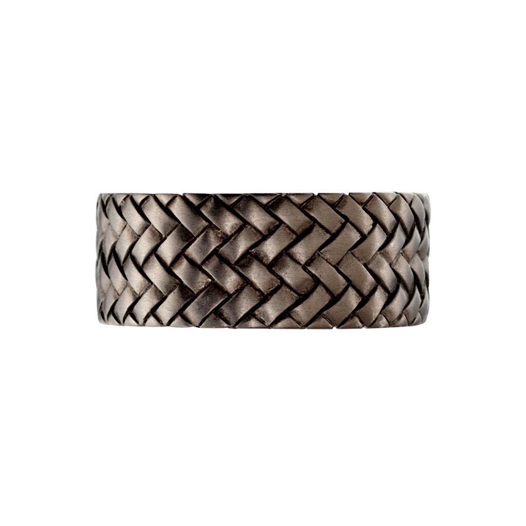 Bague Argent Noir - Bagues Homme | Histoire d’Or