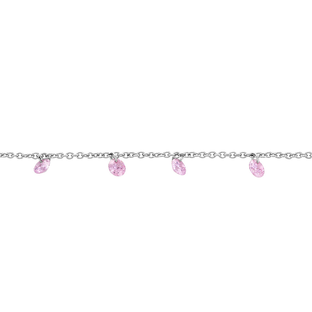 Bracelet Eartha Argent Blanc Oxyde De Zirconium - Bracelets Femme | Histoire d’Or