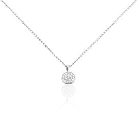 Collier Argent Victorin Oxydes De Zirconium - Colliers fantaisie Femme | Histoire d’Or