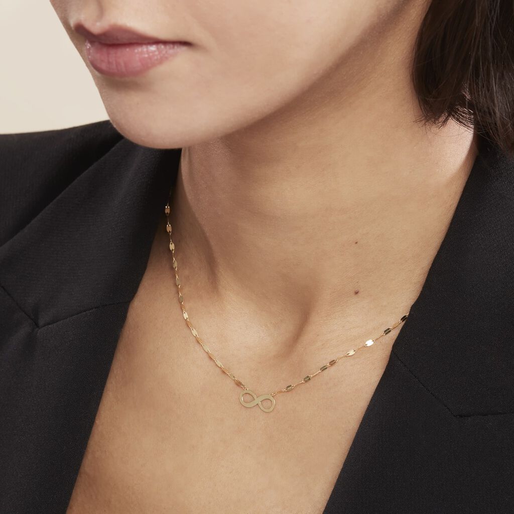 Collier Or Jaune Aulnie - Colliers Femme | Histoire d’Or