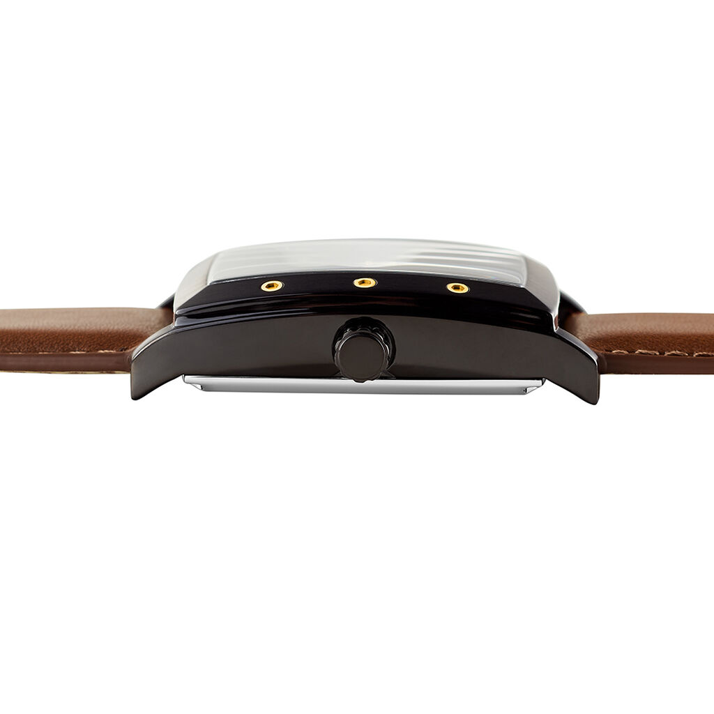 Montre Pierre Lannier Hector Noir - Montres Homme | Histoire d’Or