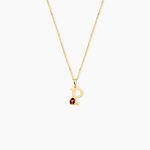 Pendentif Helidie Coccinelle Lettre Or Jaune - Pendentifs Enfant | Histoire d&rsquo;Or