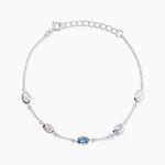 Bracelet Ilvaae Argent Blanc Oxyde De Zirconium - Bracelets Femme | Histoire d&rsquo;Or