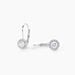 Boucles D'oreilles Pendantes Or Blanc Pauliina Diamants - Boucles d'oreilles pendantes Femme | Histoire d’Or