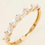 Bague Ilean Or Jaune Oxyde De Zirconium - Bagues avec pierre Femme | Histoire d&rsquo;Or