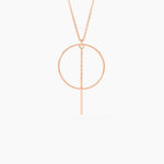 Collier Argent Rose Enissa - F&ecirc;te des m&egrave;res Femme | Histoire d&rsquo;Or