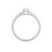 Bague Solitaire Katalina Or Blanc Diamant - Bagues solitaires Femme | Histoire d’Or