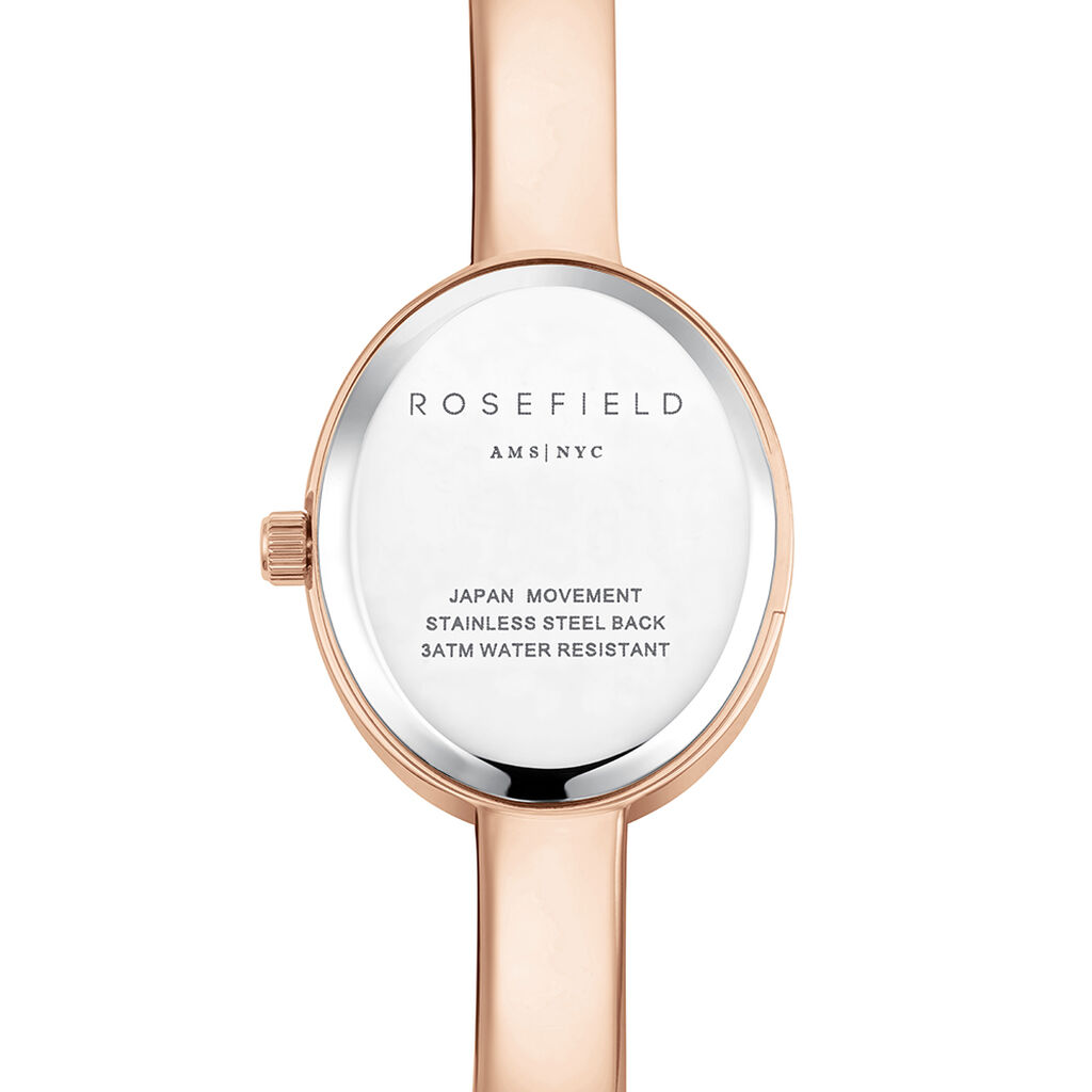 Montre Rosefield Studio Bangle Nacre Blanche - Montres Femme | Histoire d&rsquo;Or