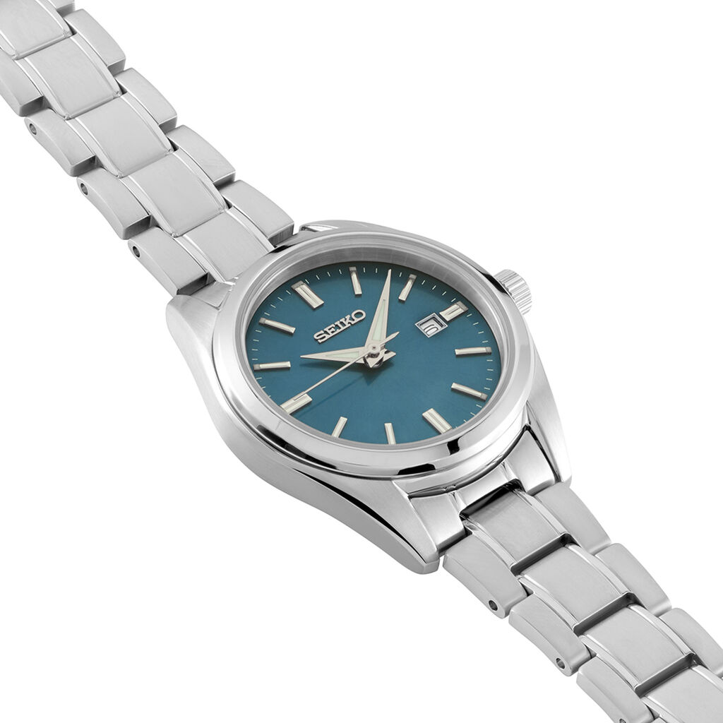 Montre Seiko Classique Turquoise - Montres Femme | Histoire d&rsquo;Or