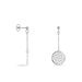 Boucles D'oreilles Pendantes Setti Argent Blanc - Boucles d'oreilles fantaisie Femme | Histoire d’Or