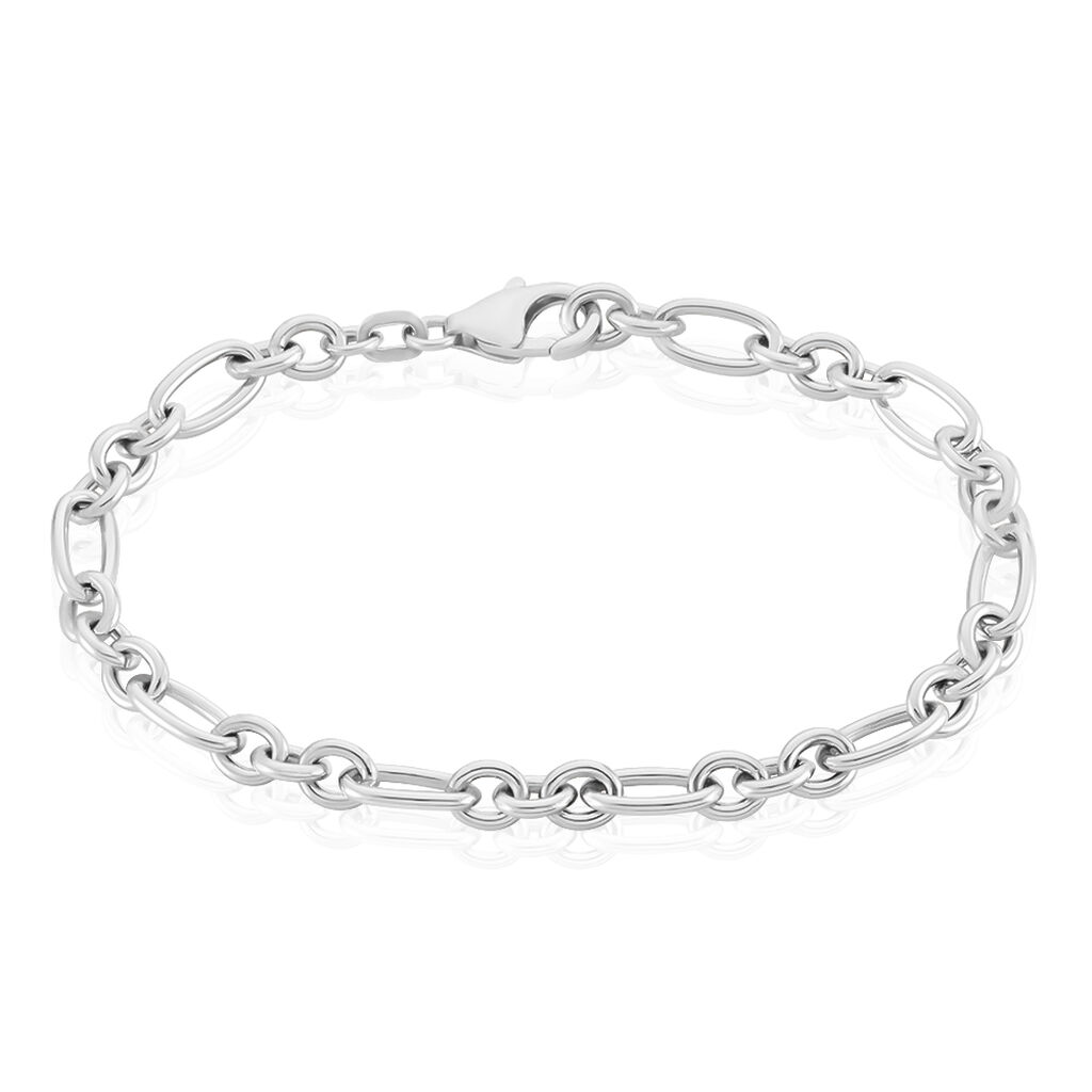 Bracelet Camiorica Argent Blanc - Bracelets cha&icirc;ne Femme | Histoire d&rsquo;Or