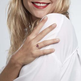 Bague Or Jaune Candice Rubis - Bagues solitaires Femme | Histoire d’Or