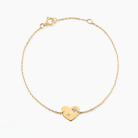 Bracelet Headley Or Jaune Diamant - Bracelets Femme | Histoire d&rsquo;Or