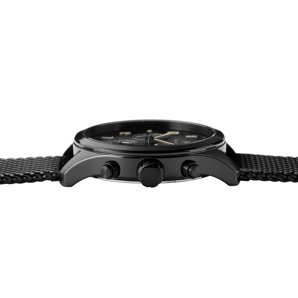 Montre Pierre Lannier Lannier Aviateur Noir - Montres &eacute;tanches Homme | Histoire d&rsquo;Or