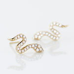 Boucles D'oreilles Pendantes Dorilis Or Jaune Oxyde De Zirconium - Boucles d'oreilles pendantes Femme | Histoire d&rsquo;Or