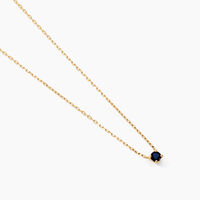 Collier Onora Or Jaune Saphir