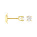 Boucles D'oreilles Puces Aphrodite Or Jaune Diamant - Clous d'oreilles Homme | Histoire d’Or