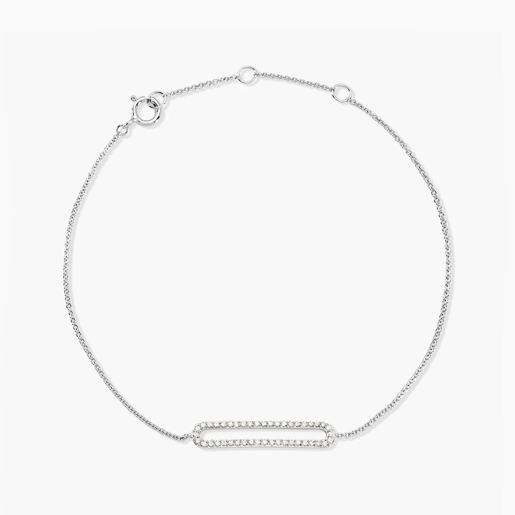 Bracelet Octavia Or Blanc Diamant - Bracelets Femme | Histoire d’Or
