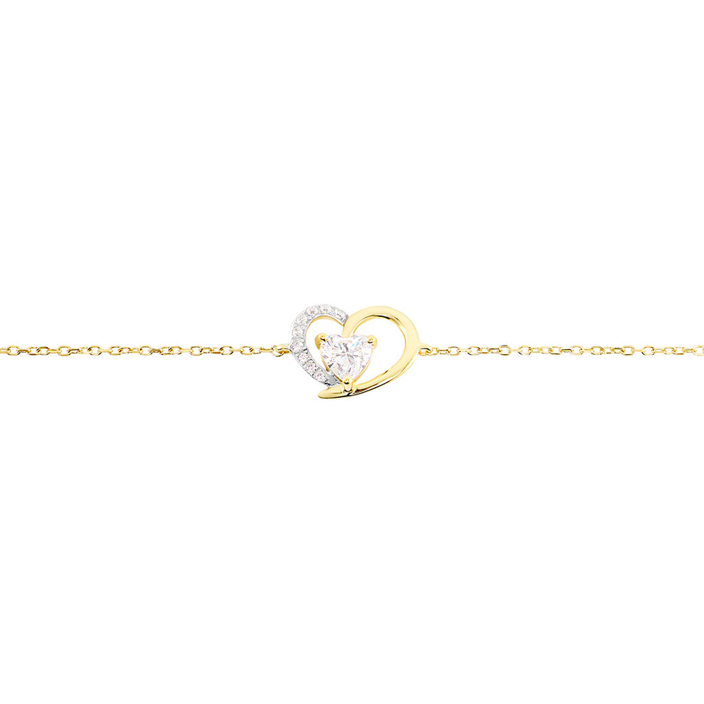 Bracelet Eliana Or Jaune Oxyde De Zirconium - Bracelets Femme | Histoire d’Or