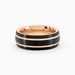 Bague Acier Rose - Bagues fantaisie Homme | Histoire d&rsquo;Or