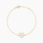 Bracelet Odine Or Jaune Diamant - F&ecirc;te des m&egrave;res Femme | Histoire d&rsquo;Or