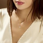 Collier Domitia Or Blanc Diamant - Colliers Femme | Histoire d&rsquo;Or