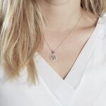 Collier Chimere Argent Blanc Oxyde De Zirconium - Colliers fantaisie Femme | Histoire d&rsquo;Or