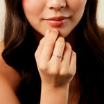 Bague Donya Argent Blanc Oxyde De Zirconium - Bagues solitaires Femme | Histoire d&rsquo;Or