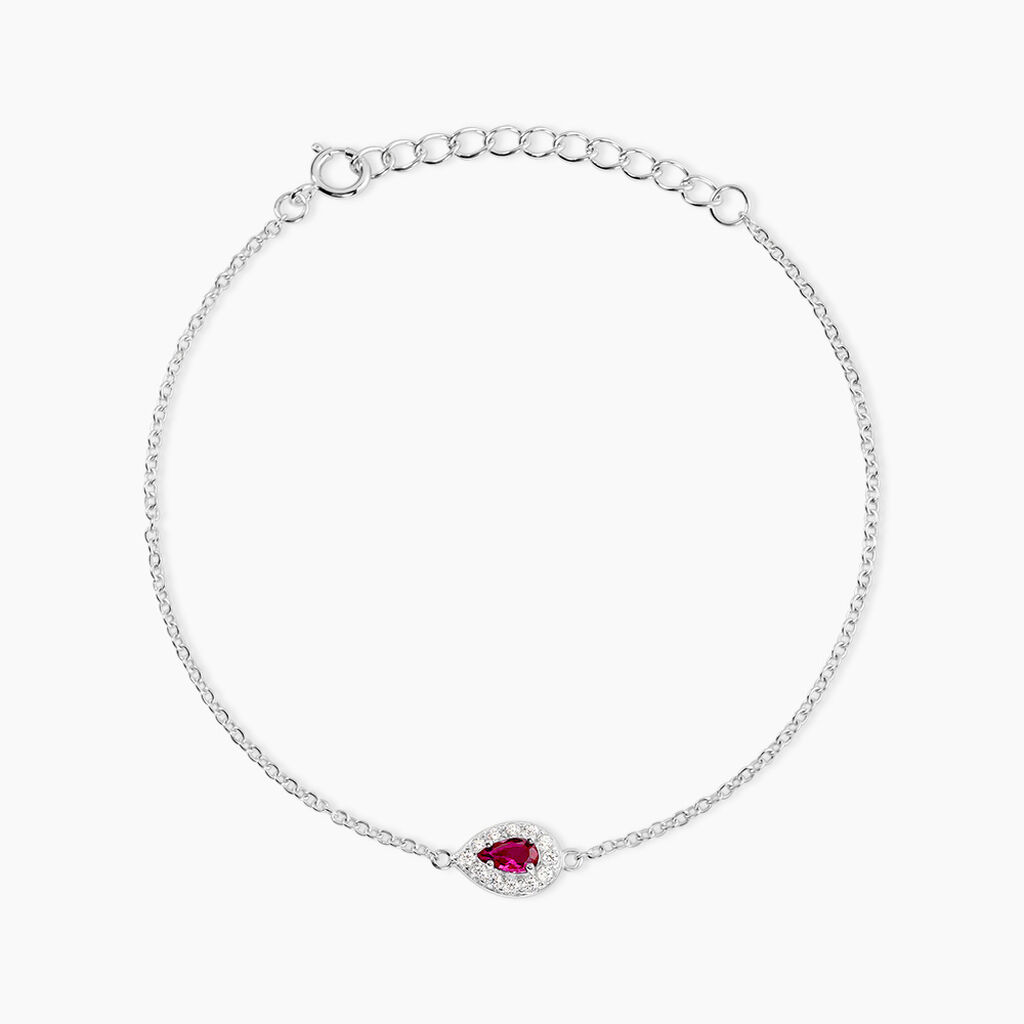 Bracelet Tania Argent Blanc Oxyde De Zirconium - F&ecirc;te des m&egrave;res Femme | Histoire d&rsquo;Or