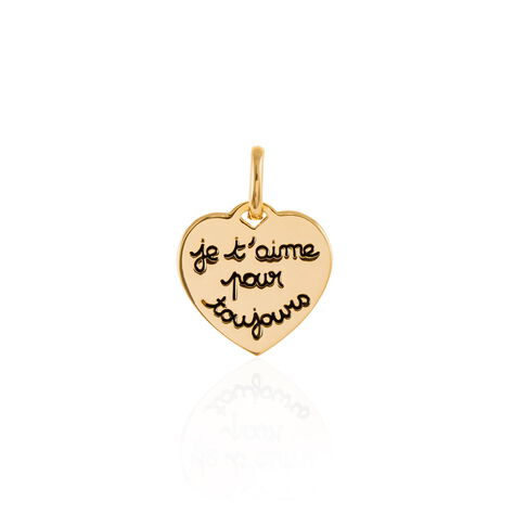 Pendentif Stephie Plaqué Or Jaune - Pendentifs Femme | Histoire d’Or