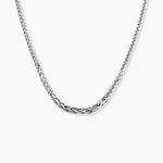 Collier Jany Danilo Maille Palmier Or Blanc - Chaines Femme | Histoire d&rsquo;Or