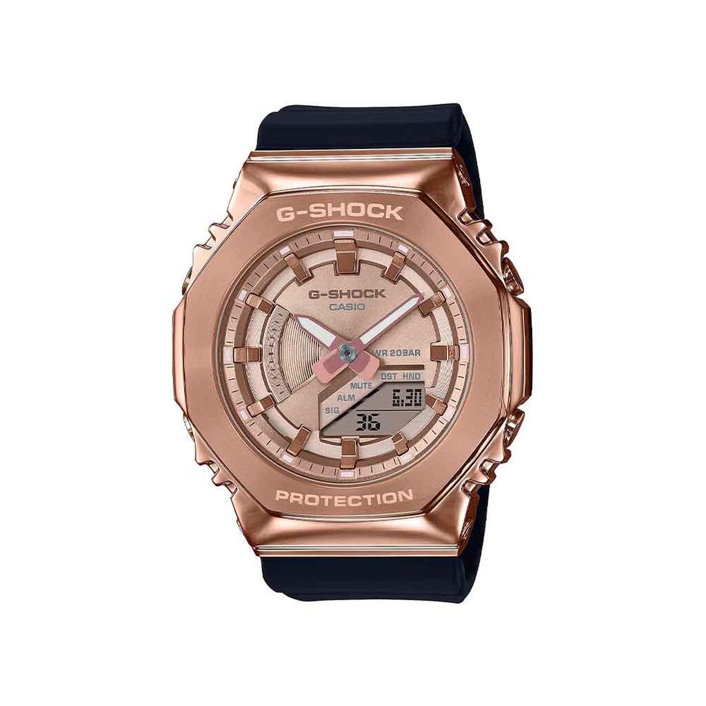 Montre Casio G-shock Dor&eacute;e Ros&eacute;s - Montres Famille | Histoire d&rsquo;Or