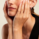 Cr&eacute;oles Roanne Argent Blanc Oxyde De Zirconium - Boucles d'oreilles cr&eacute;oles Femme | Histoire d&rsquo;Or