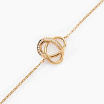 Bracelet Plaqu&eacute; Or Henia Oxydes De Zirconium - Bracelets Femme | Histoire d&rsquo;Or