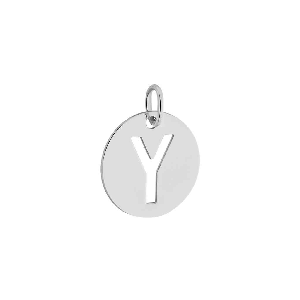 Pendentif Elio Y Argent Blanc - Pendentifs Famille | Histoire d’Or