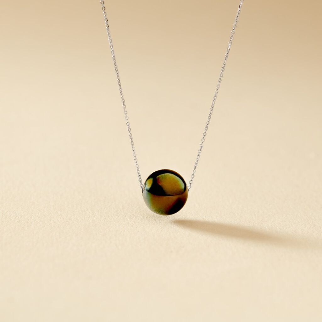 Collier Sissy Or Blanc Perle De Culture De Tahiti - Colliers Femme | Histoire d&rsquo;Or