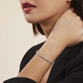 Bracelet Elios Argent Blanc Oxyde De Zirconium - Bracelets Femme | Histoire d’Or