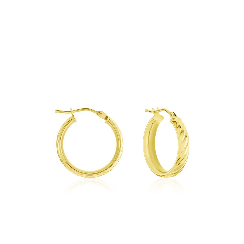 Créoles Mara Or Jaune