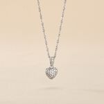 Collier Argent Sido Oxydes De Zirconium - Colliers fantaisie Femme | Histoire d&rsquo;Or