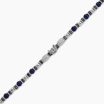 Bracelet Cliff Acier Gris Agate H&eacute;matite Oxyde De Zirconium - Bracelets Lithoth&eacute;rapie Homme | Histoire d&rsquo;Or