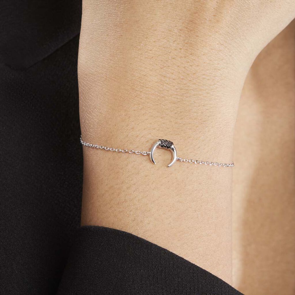 Bracelet Corneliana Argent Blanc Oxyde De Zirconium - Bracelets Femme | Histoire d&rsquo;Or