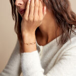 Bracelet Tameka Or Bicolore Saphir Diamant - Bracelets Femme | Histoire d&rsquo;Or