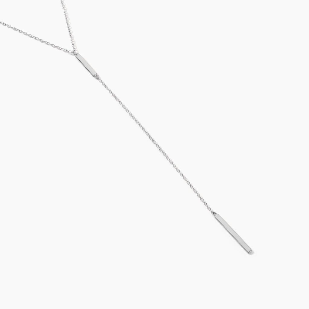 Collier Katell Argent Blanc - Colliers fantaisie Femme | Histoire d’Or