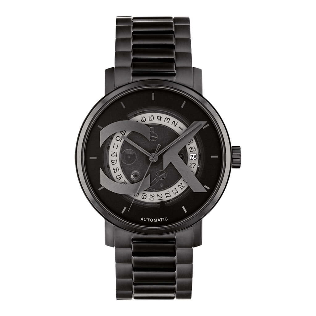 Montre Calvin Klein Iconic Automatic Noir - Montres Homme | Histoire d&rsquo;Or