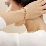 Bracelet Aaron Maille Fantaisie Or Jaune - Bracelets Femme | Histoire d&rsquo;Or