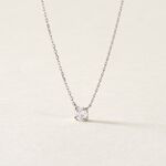 Collier Or Blanc One Diamant - Colliers Femme | Histoire d&rsquo;Or